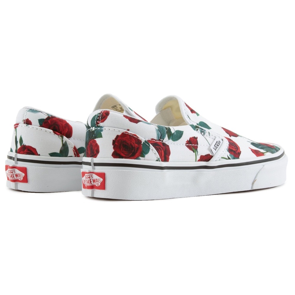 Vans Classic Slip-Ons in Rose Print